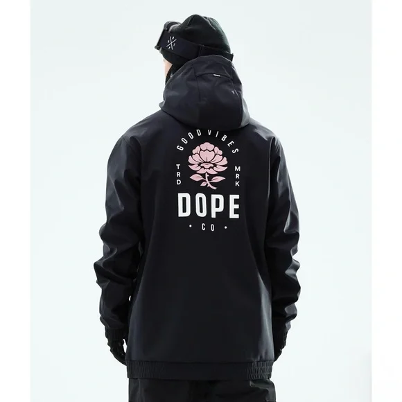 DOPE SNOW YETI JACKET - ROSE BLACK - Picture 1 of 15
